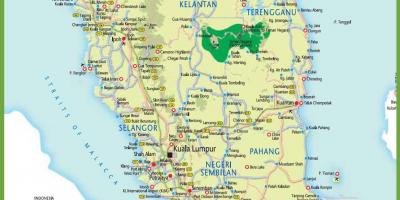 Mrt térkép malajziában