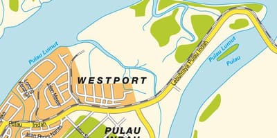Kluang malajzia térkép
