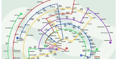 Mrt vonal térkép malajzia